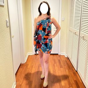 Marciano Silk Resort Cocktail Dress
